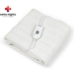 Swiss Nights Elektrische Deken 2-Persoons 90W White