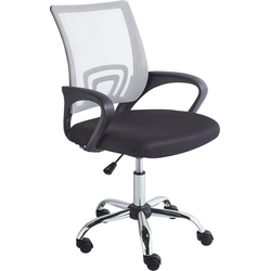 Beliani SOLID - Bureaustoel-Zwart-Polyester