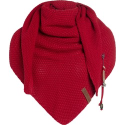 Knit Factory Coco Omslagdoek - Bright Red - 190x85 cm