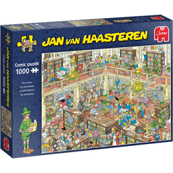 Jumbo Jumbo puzzel Jan van Haasteren De Bibliotheek - 1000 stukjes