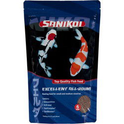 5 stuks - Karpervoer Sanikoi Excelent allround 6 mm 1 liter