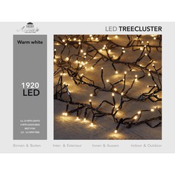 3-3,5m treecluster 25m/1920led warm wit Anna's collection