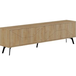 Tv-meubel 4 deuren L180 cm - Dune