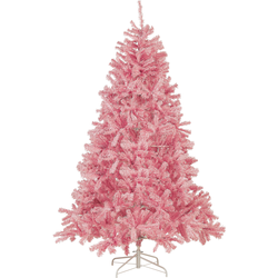 Beliani FARNHAM - Kerstboom-Roze-PVC