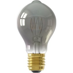 LED volglas Flex Filament Standaardlamp 220-240V 4W 136lm E27 A60DR, Titanium 1800K Dimbaar