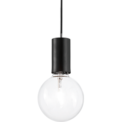 Ideal Lux - Hugo - Hanglamp - Metaal - E27 - Zwart