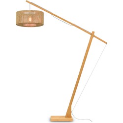 Vloerlamp Iguazu - Bamboe/Jute - 165x50x207cm