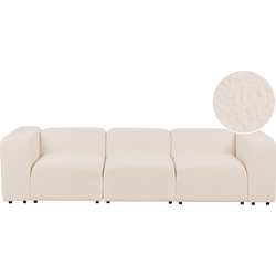 Beliani FALSTERBO - Modulaire Sofa-Beige-Bouclé