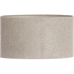 Light&living Kap ovaal recht smal 38-17,5-28 cm BRANDY beige