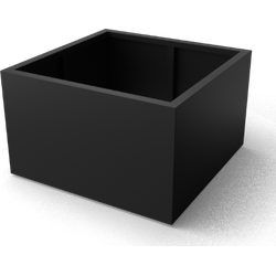 Artus rechthoekige Aluminium plantenbakken Lengte: 1200 Breedte: 500 Hoogte: 600