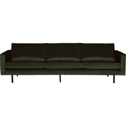 BePureHome Rodeo 3-Zitsbank - Velvet - Green Hunter - 85x277x86