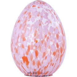 PTMD Deco Object Halleye - 18x18x24 cm - Glas - Roze