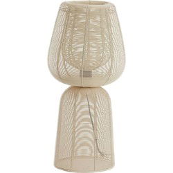 Light & Living - tafellamp - Aboso - beige - metaal - E27 - 1883443