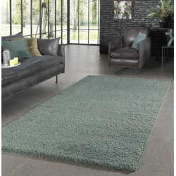 Hoogpolig vloerkleed - Candy Shaggy Pastel Groen - 120 X 170 CM