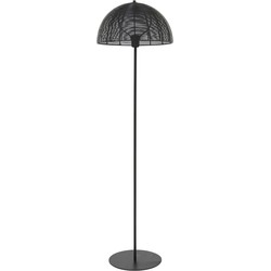 D - Light & Living - Vloerlamp KLOBU  - 40x40x141cm - Zwart