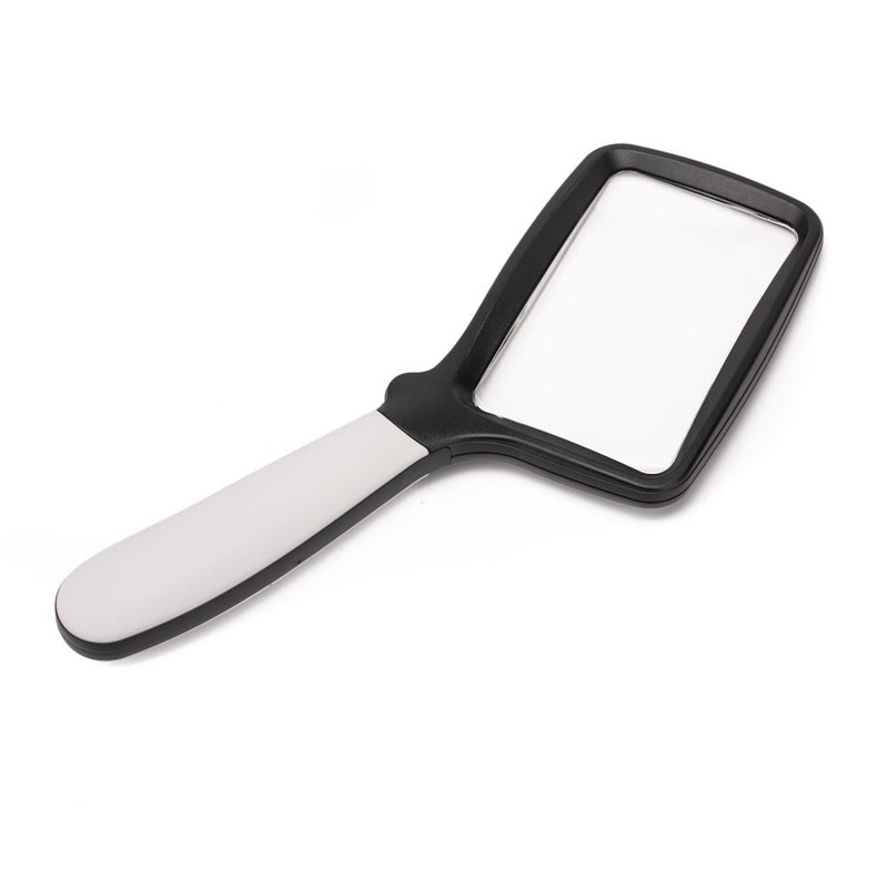 Decopatent® Hand Loep LED verlichting - 2x Vergroting - Vergrootglas slechtziende - Handloep - Inklapbaar Lees licht - Magnifier - 