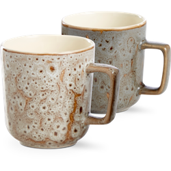 Noe stoneware mokken - set van 4 - 31 cl