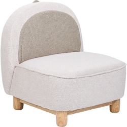 Beliani FABORG - Kinderstoel-Beige-Polyester