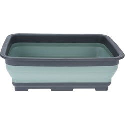 Redcliffs Camping/keuken afwasbak - opvouwbaar - 37 x 27 cm - groen - Afwasbak