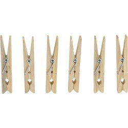 Betra Wasknijpers jumbo - 20x - hout - wasgoedknijpers -grote knijpers - Knijpers