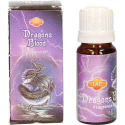 3x stuks geur olie Dragons blood 10 ml flesje - geurolie