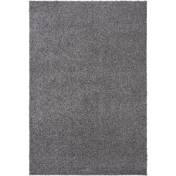 Safavieh Shaggy Indoor Geweven Vloerkleed, Primo Shag Collectie, PRM300, in Donkergrijs, 122 X 183 cm