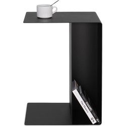 SLIDE Low Banktafel - Zwart