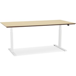 Elektrisch zit-sta bureau BIONIK beige