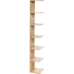 Beliani ESTON - Boekenkast-Lichte houtkleur-Vezelplaat