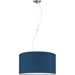 hanglamp basic deluxe bling Ø 50 cm - blauw