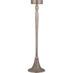 PTMD Zival Brass casted alu candleholder round high