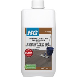 Laminaat, vinyl en PVC reiniger glans 1000 ml - HG