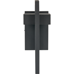Beliani KELTY - Outdoor LED wandlamp-Zwart-IJzer