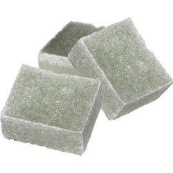 Ideas4seasons Amberblokjes/geurblokjes - jasmijn geur - 3x stuks - huisparfum - Amberblokjes