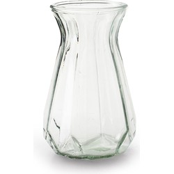 Jodeco Bloemenvaas - Stijlvol model - glas - H18 x D11,5 cm - Vazen