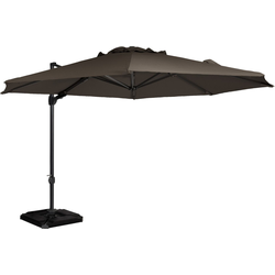 Exotan Roma Parasol Buiten - Aluminium - Taupe - 265x350x350