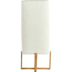 Light & Living - tafellamp - Wyn - naturel - textiel - bureaulamp - E27 - 1894284
