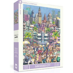 Vertaal New York Puzzle Company Sun Kissed City - 500 stukjes naar het Nederlands.
