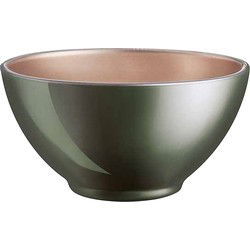 Luminarc Kommetjes/schaaltjes voorA dessert/ontbijt - Glas - D13 x 6 cm - donkergroen - Kommetjes