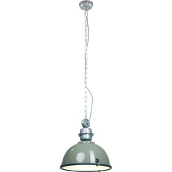 Industriële Hanglamp Bikkel Groen