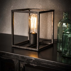 Hoyz - Tafellamp Cubic - Vierkante Lamp - 18x18x21
