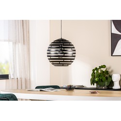 Hoyz Collection - Hanglamp - 1-lichts - 40x40x120 - Zwart