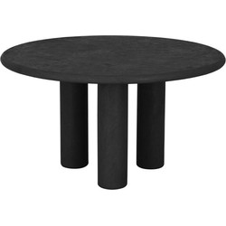 DTP Home Dining table Clio round 140 PEPPER,76xØ140 cm, mortex