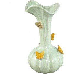 PTMD Vaas Tamarae - 23x23x44 cm - Keramiek - Groen