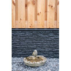 Berton Nostalgiemotief plaat smal gecoat 184 cm Tuindeco