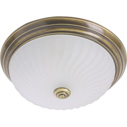 Klassieke Plafonnieres Ceiling And Wall Brons 2-lichts