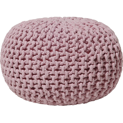 CONRAD - Poef - Roze - 40 cm - Katoen