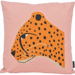 Pink Panter | 45 x 45 cm | Kussenhoes | Katoen/Linnen