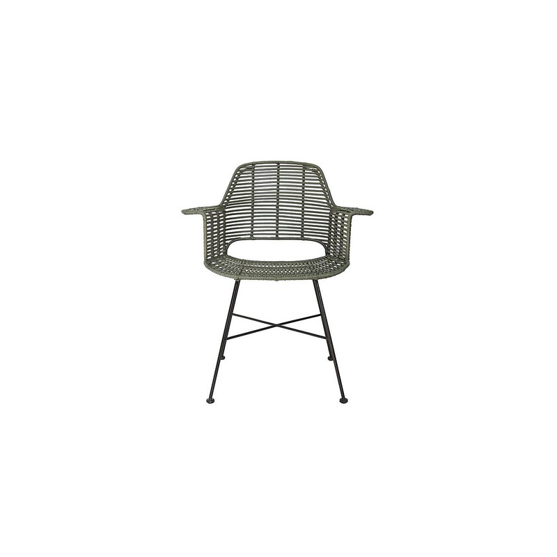 HKliving Tub Chair Stoel 67 x 83 cm - Olive Green - 