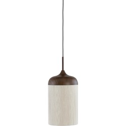 Hanglamp Dania - Bruin/Crème - Ø16cm